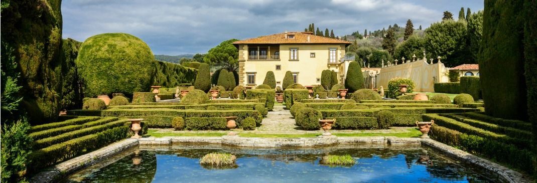 Schlosspark in Florenz